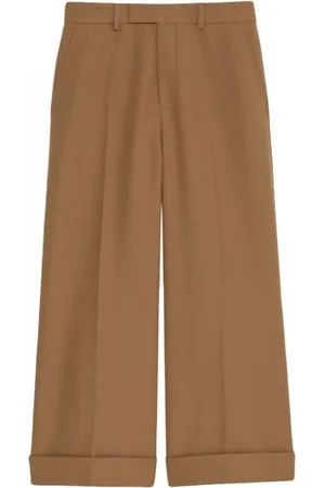 Gucci Byxor, Dam, S, Polyester, Fluid Drill Pants