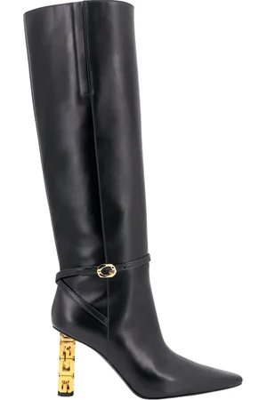 Givenchy Skor, Dam, 36 EU, Läder, G Cube Stövel med Klack