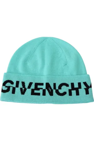 Givenchy Accessoarer, unisex, ONE Size, Aquamarine Wool Beanie