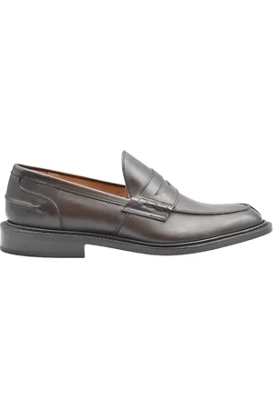 TRICKERS Skor, Herr, 44 EU, Mocka, Brun Mockasin Stil Platta Skor