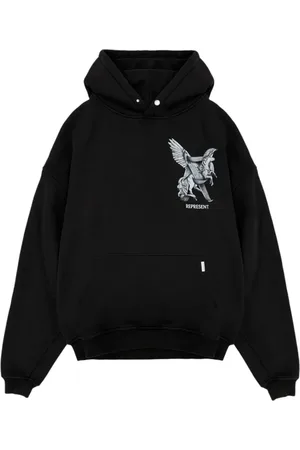 Represent Sweatshirts & Hoodies, Herr, S, Bomull, Elegans i rörelse Hoodie