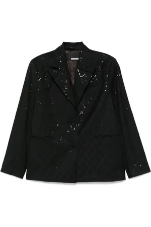 ROTATE Jacka, Dam, XS, Polyester, Oversized Paljettprydd Jacka