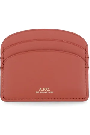 A.P.C. Accessoarer, Dam, ONE Size, Läder, Demi Lune Korthållare