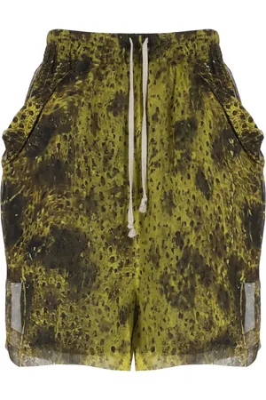 Rick Owens Shorts, Herr, M, Silk Bermuda Shorts
