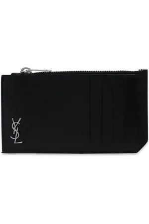 Saint Laurent Accessoarer, Herr, ONE Size, Läder, Branded korthållare