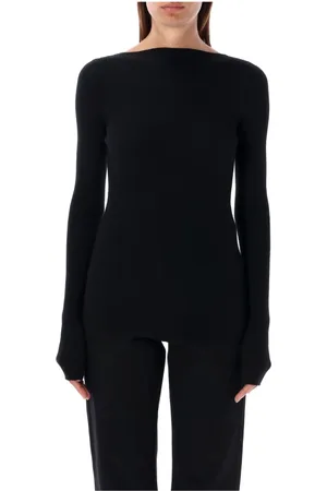 Rick Owens Stickade tröjor & koftor, Dam, M, Stickad AL Top
