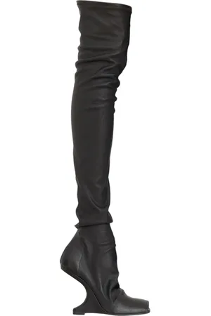 Rick Owens Skor, Dam, 37 EU, Läder, Cantilever Boots