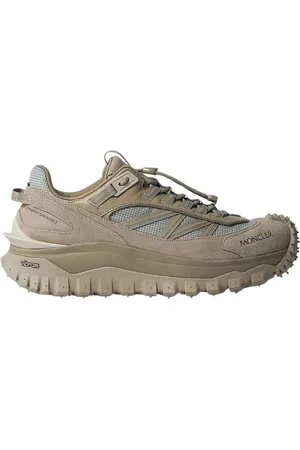 Moncler Skor, Herr, 43 EU, Läder, Leather Mesh Trailgrip Sneakers