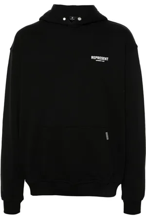 Represent Sweatshirts & Hoodies, Herr, XL, Bomull, Hooded Logo Sweatshirt