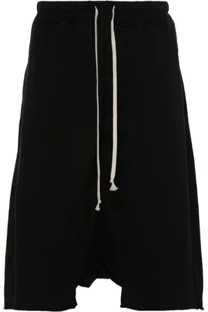 Rick Owens Shorts, Herr, L, Bomull, Drawstring Pods Shorts