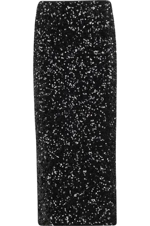 ROTATE Kjol, Dam, S, Polyester, Paljettkjol
