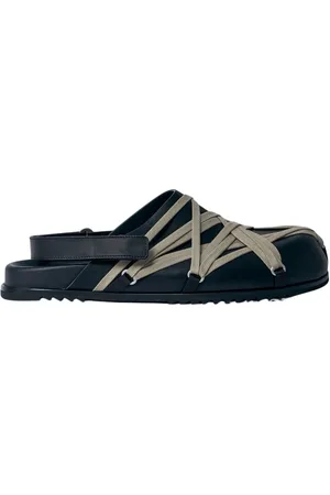 Rick Owens Skor, Herr, 40 EU, Läder, Spetsdetalj Lädermules