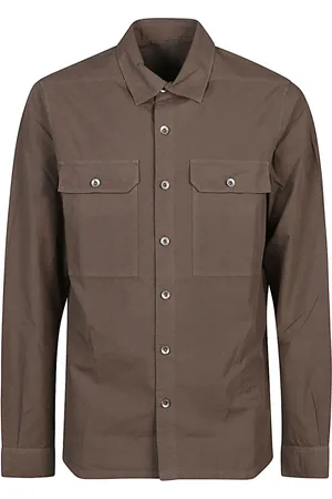 Rick Owens Jacka, Herr, L, Logo Brun Skjorta