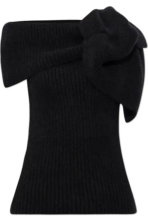 Rick Owens Stickade tröjor & koftor, Dam, L, Nylon, Banded Sweater