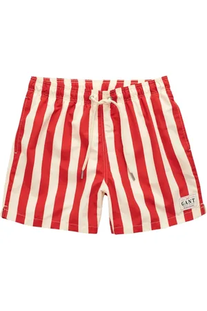 GANT Badkläder, Herr, S, Polyester, Randiga badshorts