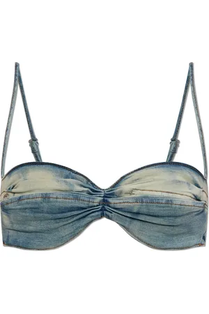 Diesel Topp, Dam, L, Denim, Denim top De-Ouchy-S