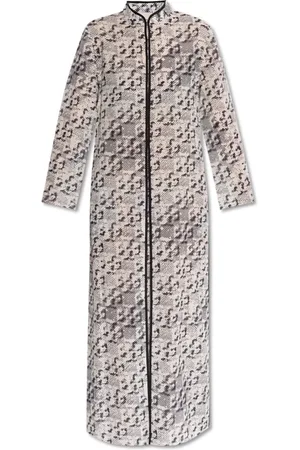 Tory Burch Klänning, Dam, L, Bomull, Klänning med sidoslitsar