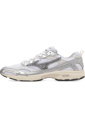 Mizuno Skor, Herr, 41 EU, Vita Sneakers med Iron Gate-detaljer