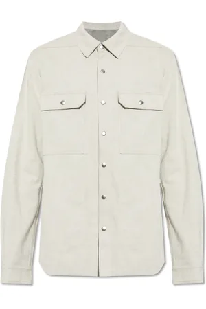 Rick Owens Skjorta, Herr, XL, Bomull, Skjorta Ytterplagg
