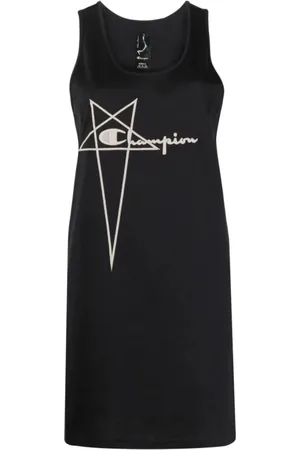 Rick Owens Klänning, Dam, S, Bomull, Svart Basketklänning