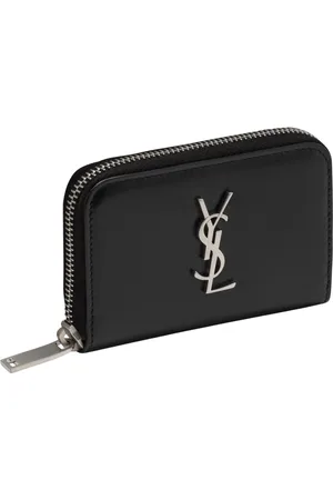 Saint Laurent Accessoarer, Herr, ONE Size, Läder, Portafoglio Zip Around Wallet