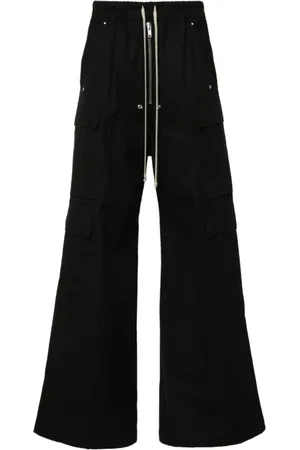 Rick Owens Byxor, Herr, L, Bomull, Cargo Belts Vida Byxor
