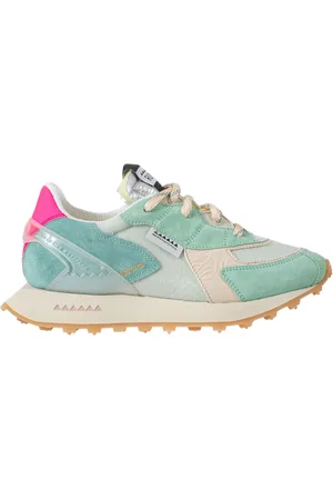 RUN OF Skor, Dam, 39 EU, Bomull, Emerald W Sneakers