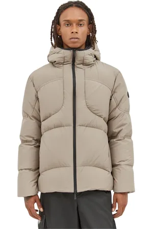 Moncler Jacka, Herr, M, Polyester, Kort dunjacka med matt finish