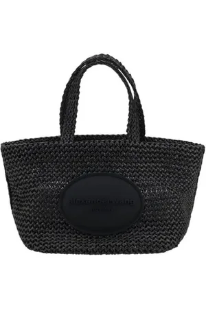 Alexander Wang Väska, Dam, ONE Size, Raffia handväska med bandstängning