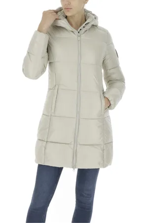 save the duck Kappa, Dam, L, Polyester, Quilted Hooded Jacket