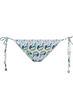 Tory Burch Badkläder, Dam, M, Nylon, Justerbart Bikini Hipster Badbyxa Botten