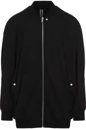 Rick Owens Jacka, Herr, L, Bomull, Svart Sweatshirt