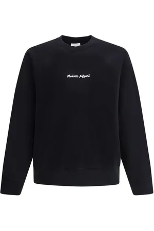 Maison Kitsuné Sweatshirts & Hoodies, Herr, M, Bomull, Avslappnad passform Logo Sweatshirt