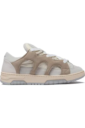 PAURA Skor, Herr, 41 EU, Nylon, Italienskt Hantverk Nylon och Mocka Sneakers