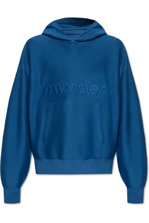 Moncler Sweatshirts & Hoodies, Herr, S, Bomull, Hooded Sweatshirt
