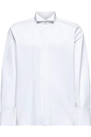 Saint Laurent Skjorta, Herr, M, Bomull, Wing Collar Bomullsskjorta