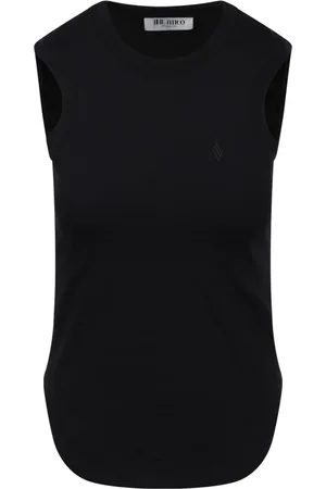 The Attico Topp, Dam, XS, Bomull, Broderad logotanktopp