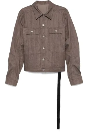 Rick Owens Jacka, Herr, L, Denim, Denim Trucker Jacka