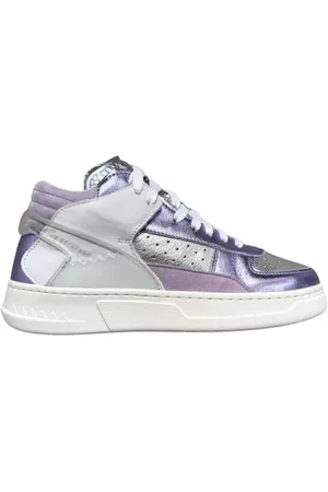 RUN OF Skor, Dam, 37 EU, Läder, Mid-Top Sneakers i läder