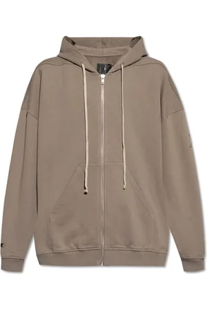Rick Owens Sweatshirts & Hoodies, Herr, XL, Bomull, Hooded Sweatshirt