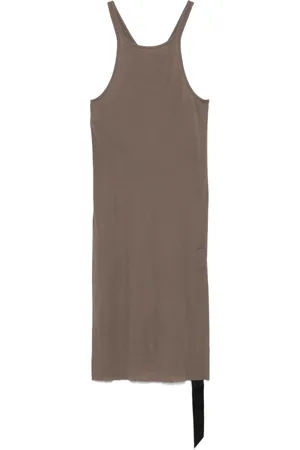 Rick Owens Klänning, Dam, XS, Bomull, Kort Klänning med Racerback