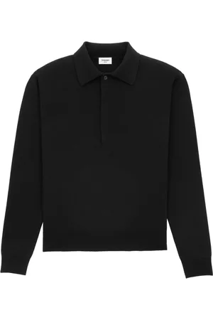 Saint Laurent Stickade tröjor & koftor, Herr, M, Ullpikétröja