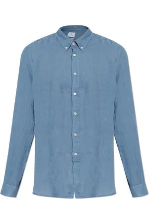Paul Smith Skjorta, Herr, S, Linne, Linneskjorta