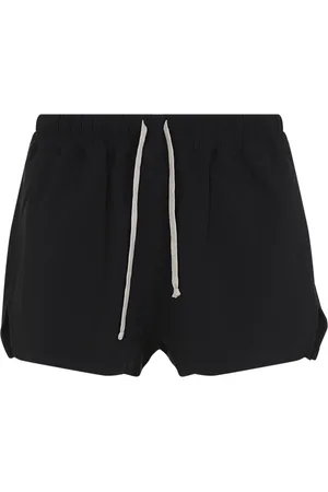 Rick Owens Badkläder, Herr, S, Svarta Boxer Badshorts