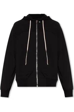 Rick Owens Sweatshirts & Hoodies, Herr, S, Bomull, Zip Up Hoodie