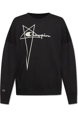 Rick Owens Sweatshirts & Hoodies, Herr, S, Bomull, Crewneck Sweatshirt