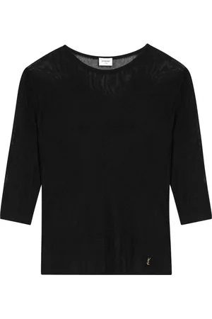 Saint Laurent Topp, Dam, L, Cassandre Top