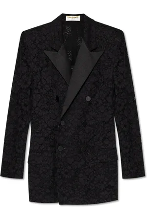 Saint Laurent Jacka, Dam, M, Bomull, Lace Blazer