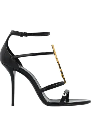 Saint Laurent Skor, Dam, 40 EU, Läder, ‘Cassandra’ klack sandaler