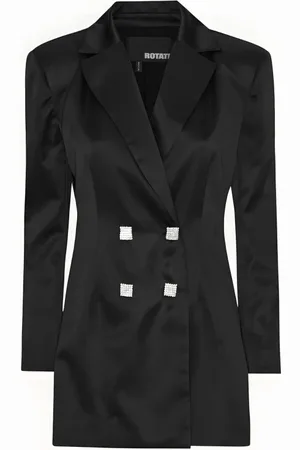 ROTATE Klänning, Dam, L, Polyester, Mini Klänning Regular Fit